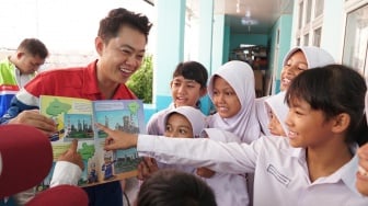 Pertamina Energi Negeri 7.0: Berbagi Ilmu dan Inspirasi di Sekolah Dasar Plaju