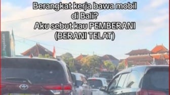 Auto Kena Macet,Curhatan Warga Bali Saat Kerja Bawa Mobil: Berani Telat