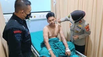 Anggota Brimob Kena Siram Air Keras Saat Bubarkan Taruwan Di Jatinegara, Pelaku Diburu