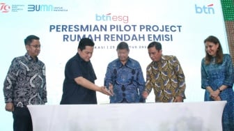 BTN Siapkan Dukungan Pembiayaan 150.000 Rumah Rendah Emisi