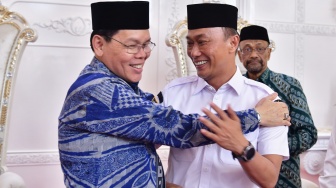 Pj Gubernur Sulsel Sambut Kunjungan Buya KH Amirsyah di Makassar