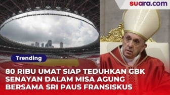 Kedatangan Paus Fransiskus, Ini Pengalihan Arus di Sekitar Stadion Gelora Bung Karno