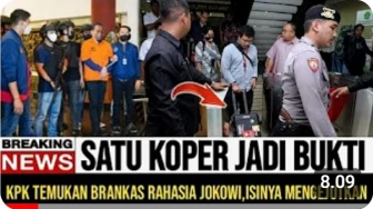 Cek Fakta: KPK Temukan Brankas Rahasia Jokowi, Isinya Mengejutkan