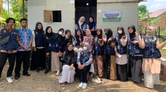 Tim PPK Ath-thobib Universitas Jambi Ubah Rumah Terlantar Jadi Wadah Ekspansi Anti-Stunting