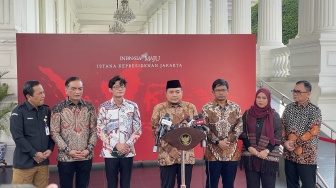 Ketua Dan Komisioner KPU Temui Jokowi Di Istana, Lapor Soal Pelantikan Presiden Hingga Tahapan Pilkada