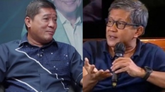 Momen Silfester Matutina Ditinggal Rocky Gerung Pulang saat Debat Panas: Saya Gak Mau Denger Onderdil