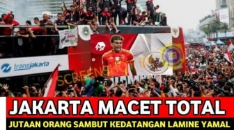 CEK FAKTA: Kedatangan Lamine Yamal Disambut Suporter Timnas Indonesia