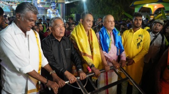 Perayaan Ganesh Chaturthi Berlangsung Semarak, Cermin Medan Kota Majemuk