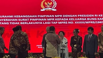 TAP MPRS Nomor 33 Resmi Dicabut, Bung Karno Sah Dinyatakan Tak Pernah Khianati Bangsa