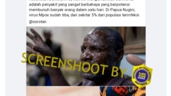 CEK FAKTA: Mpox Sudah Menginfeksi 5 Persen Penduduk Papua Nugini