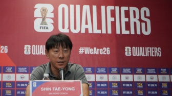 Shin Tae-yong Usung Misi Raih Poin Jelang Menjamu Australia di Kualifikasi Piala Dunia 2026