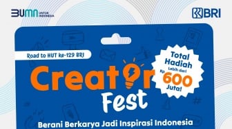 BRI Gelar Kompetisi Creator Fest 2024, Simak Syarat dan Ketentuannya