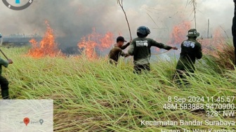 Karhutla di TNWK Berhasil Dipadamkan, Kekeringan Jadi Kendala Pemadaman