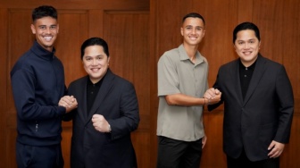 Mees Hilgers dan Eliano Reijnders Bisa Debut Oktober? Ini Kata Erick Thohir