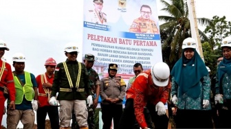 Hunian untuk Korban Banjir Bandang di Tanah Datar Mulai Dibangun, 60 Unit Dikebut 4 Bulan!