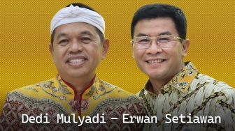 Survei Pilkada Jabar versi Poltracking: Ahmad Syaikhu-Ilham Habibie Keok, Dedi Mulyadi-Erwan Setiawan Mendominasi