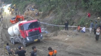 Jalan Nasional di Tapsel Rusak Parah, PUPR Sumut Kebut Perbaikan