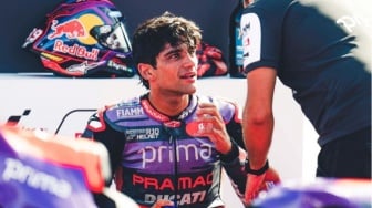 Tiba di Indonesia Tatap MotoGP Mandalika, Jorge Martin Berkeringat Luber