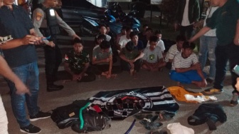 Hendak Tawuran, 15 Remaja di Lampung Utara Ditangkap