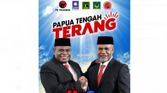 Agar Aman dan Kuat, Relawan MeGe Siap Menangkan Meki Nawipa dan Deinas Geley di Pilkada Papua Tengah