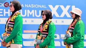 Meski Cuaca Buruk, Panahan Jawa Timur Tetap Mendulang Dua Emas di PON 2024