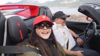 Enteng Ajak Maia Estianty Touring Naik Ferrari di Italia, Background Irwan Mussry Bukan Kaleng-kaleng