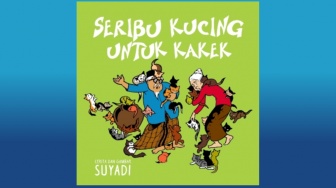 Ulasan Buku Seribu Kucing untuk Kakek, Dongeng Masterpiece dari Pak Raden