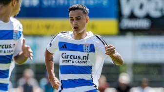 Eliano Reijnders Cuma Dikasih Main 12 Menit, PEC Zwolle Gagal Menang