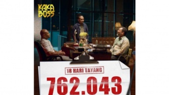 18 Hari Tayang Raih 762 Ribu Penonton, Film Kaka Boss Siap Tembus Sejuta!