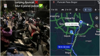 Viral Macet Horor di Puncak Bogor, Jalan Kaki dari Jakarta ke Puncak Ternyata 'Cuma' 18 Jam