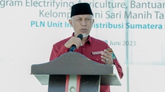 Gubernur Sumbar Target Rasio Elektrifikasi 100 Persen Tahun 2025: Mentawai Sedikit Lagi!