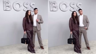 Vibes Victoria dan David Beckham! Potret Al Ghazali dan Alyssa Daguise di Fashion Show Boss di Milan Curi Perhatian