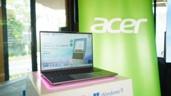 Acer Swift Go 14 AI Gebrak Tanah Air, Seharga Rp16 Jutaan, Daya Tahan Baterai Seharian