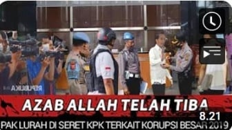 Cek Fakta: Semua Terkejut, Jokowi Diseret KPK Terkait Korupsi Besar 2019