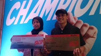 Veddriq & Rizki Raih Tiket Gratis Seumur Hidup Usai Sabet Emas di Olimpiade Paris