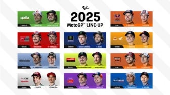 Line Up MotoGP 2025 Sudah Lengkap, Banyak yang Baru Makin Seru!