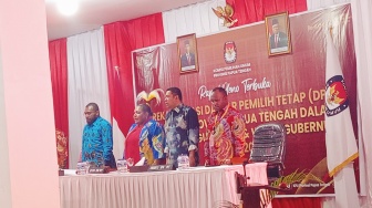 KPU Tetapkan DPT Pilkada Provinsi Papua Tengah, Ini Rinciannya!