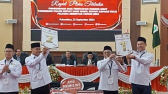 Resmi! Fransiskus Diaan Kantongi Nomor Urut 1 di Pilkada Kapuas Hulu 2024