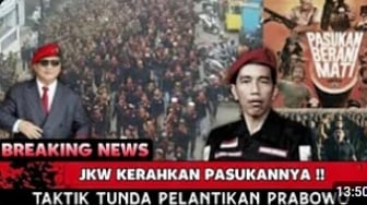 Cek Fakta: Taktik Jokowi Tunda Pelantikan Prabowo