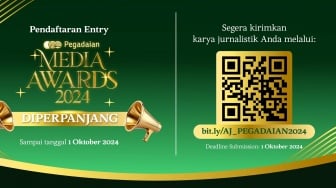 Para Jurnalis Yuk Merapat! Pegadaian Media Awards 2024 Diperpanjang