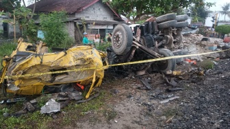 Kecelakaan Kereta Taksaka Tabrak Truk Mixer di Sedayu, Petugas Palang Pintu Sempat Beri Isyarat Bahaya ke Masinis