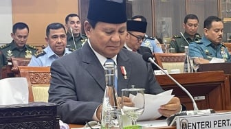 Prabowo Pamit Sebagai Menhan Ke Komisi I DPR: Tugas Lebih Besar Menunggu Kita