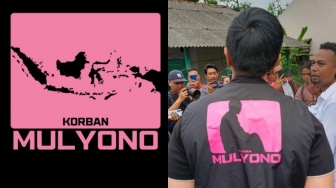 Muncul Kaos Bertuliskan 'Korban Mulyono' Tandingan Rompi Kaesang, Dijual Segini di Marketplace