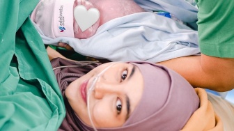 Anisa Rahma Melahirkan Anak ke-3, Namanya Aqila Dzakira Mafaza