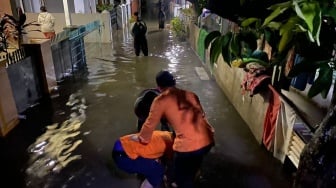 Hujan Deras, Bandar Lampung Dikepung Banjir