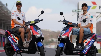 Begini Jadinya Motor Listrik Honda EM1 Dapat Sentuhan Livery Ala MotoGP