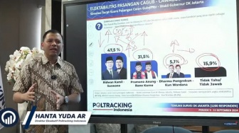 Anak Abah Pindah Haluan? Survei Poltracking: Mayoritas Pendukung Anies Pilih RK-Suswono