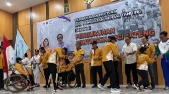 Resmi Dikukuhan, Kontingen Jateng Kobarkan Misi Juara Umum di PEPARNAS 2024