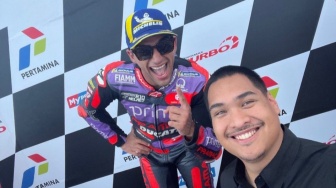 Ajak Selfie Jorge Martin di Podium, Menpora Dito Ariotedjo Jadi Bulan-bulanan Netizen: Cari Muka