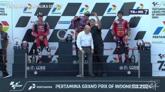 Peraih Podium MotoGP Mandalika 2024 Akui Tak Suka dengan Aksi Menpora Dito: Tidak Berguna